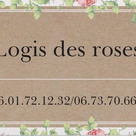 Le Logis Des Roses Villa Doué-la-Fontaine Eksteriør bilde
